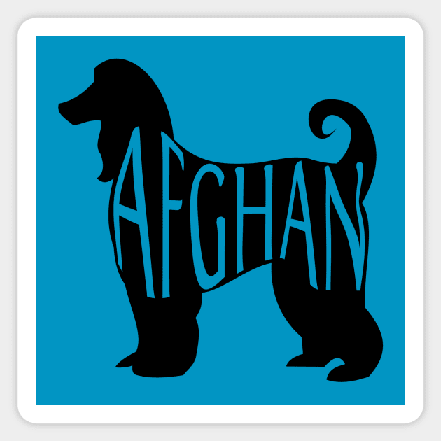 Afghan - Cut-Out Sticker by shellysom91